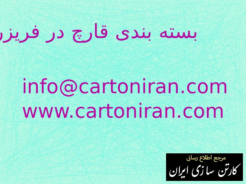 بسته بندی قارچ در فریزر